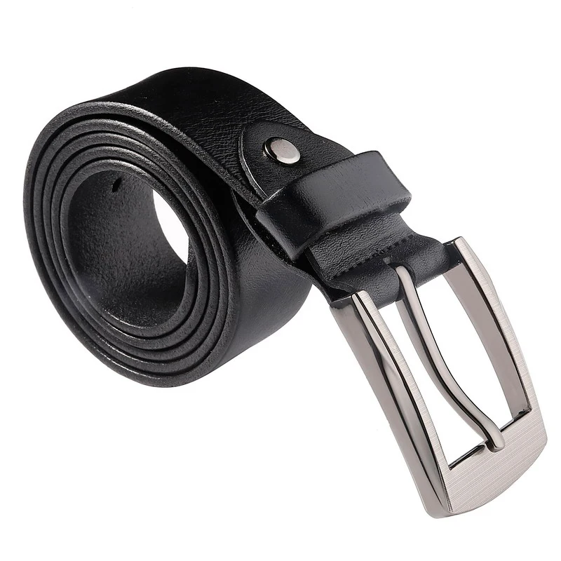 All-match Pin Buckle Casual Formal Fashion Adjustable Genuine Leather Belt