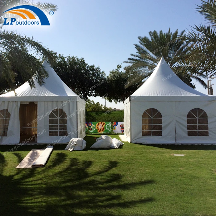 4x4 High Quality Aluminum Festival Garden Tent Event Canopy Pagoda Tent Wedding Tent For Sale