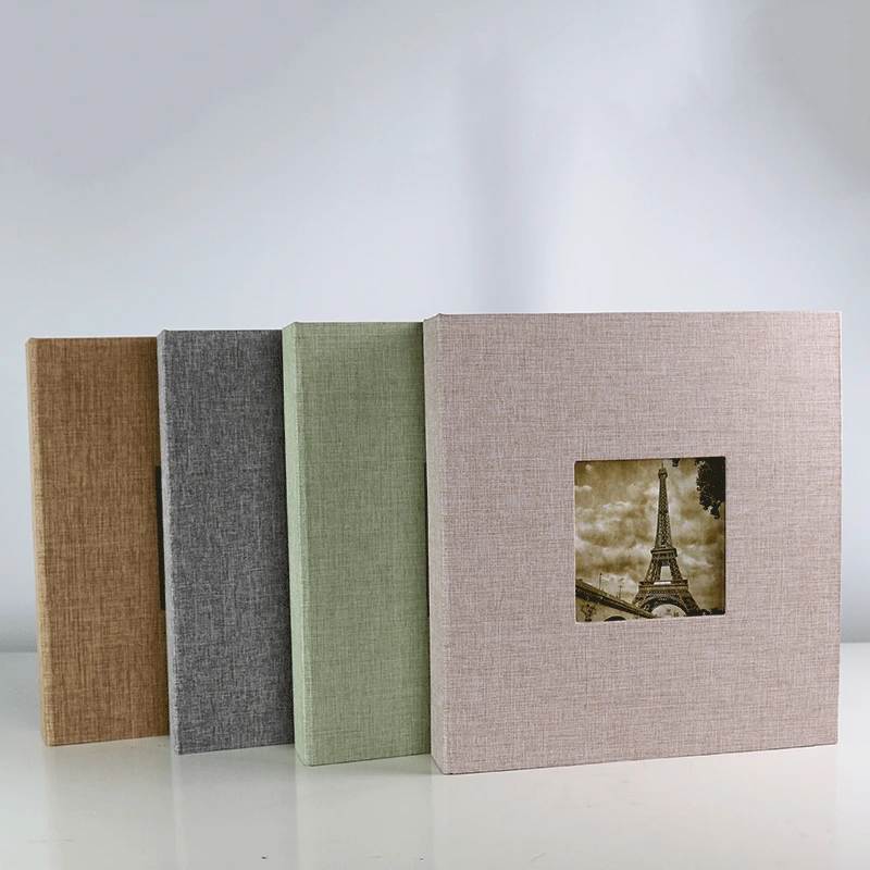 Factory direct printing album photo 4x6 500 photos collect scrapbook photo album linen 4x6