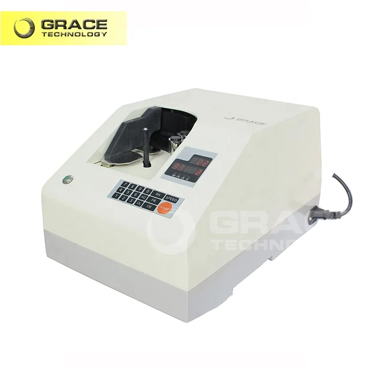 High speed vacuum bank note bundle strapping counting machine