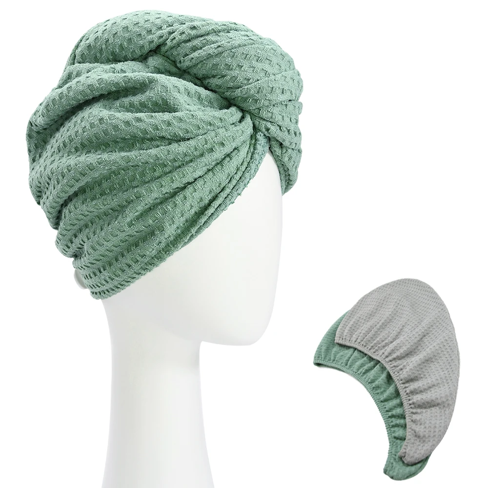 Быстросохнущий 80% волос полиэстер + 20% полимид роскошное мягкое тюрбан полотенце из микрофибры