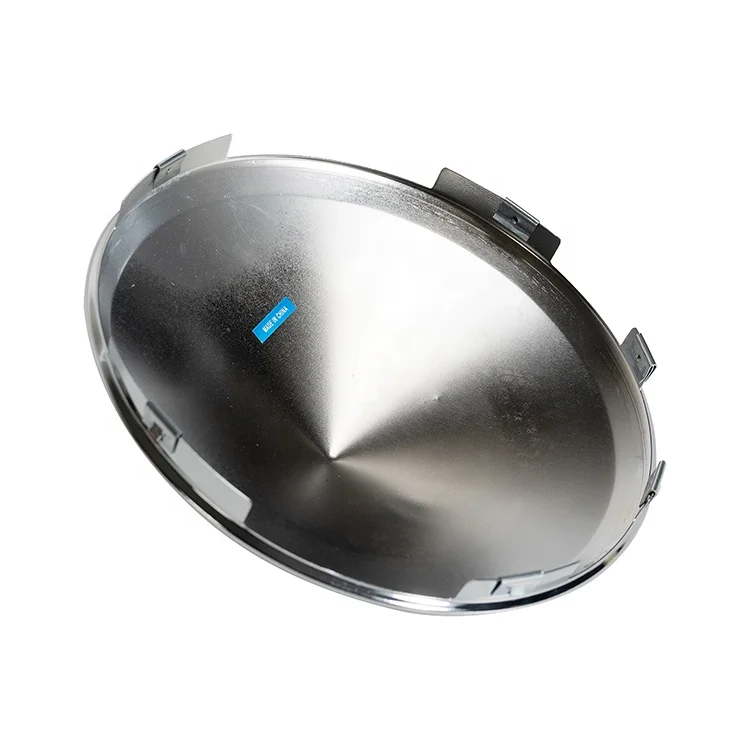Wholesale nice quality chrome steel front cone american truck spare parts hub cap for freightliner
