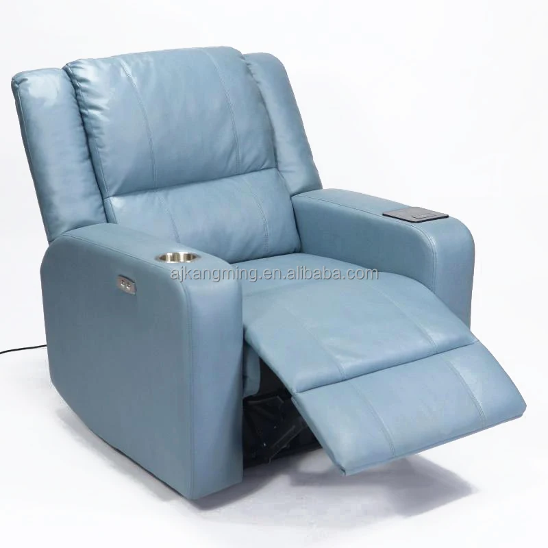 
Customizable technology cloth electric recliner chair support wireless and USB charging with Bluetooth audio 