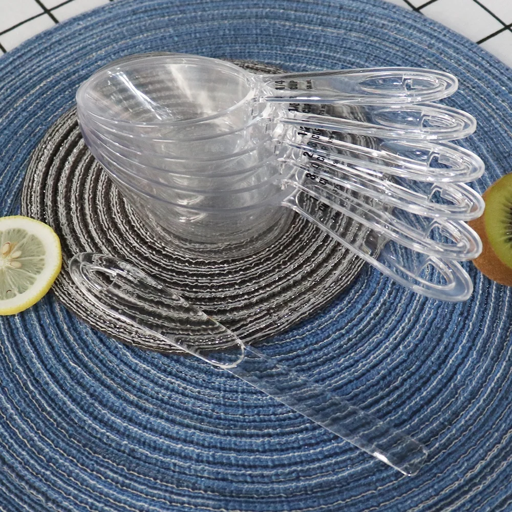 Plastic  hot selling 6pcs set measuring