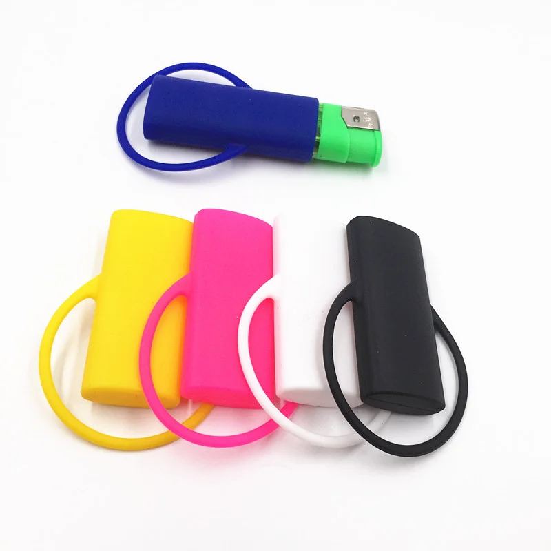 Promotion Item Portable Lighter Sleeve Silicone Lighter Cover