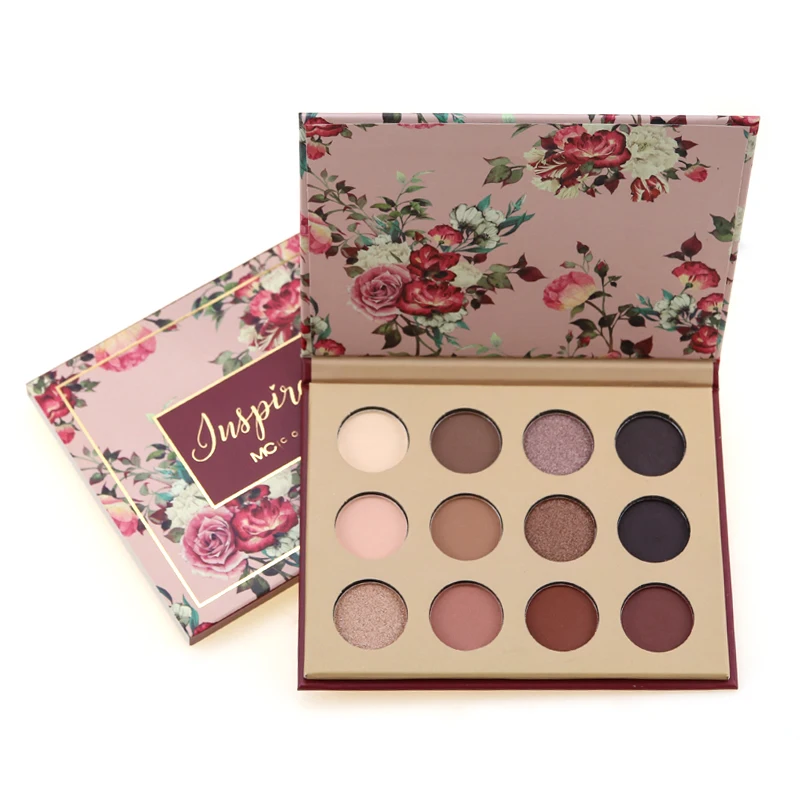 New Arrival Shimmer Matte Beauty Makeup High Pigment Eyeshadow Eye Palette Shadow