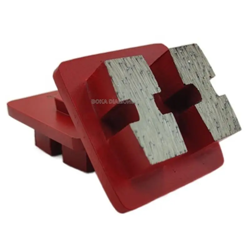 Redi lock diamond segment abrasive tools diamond concrete grinding block for Husqvarn floor grinder machine
