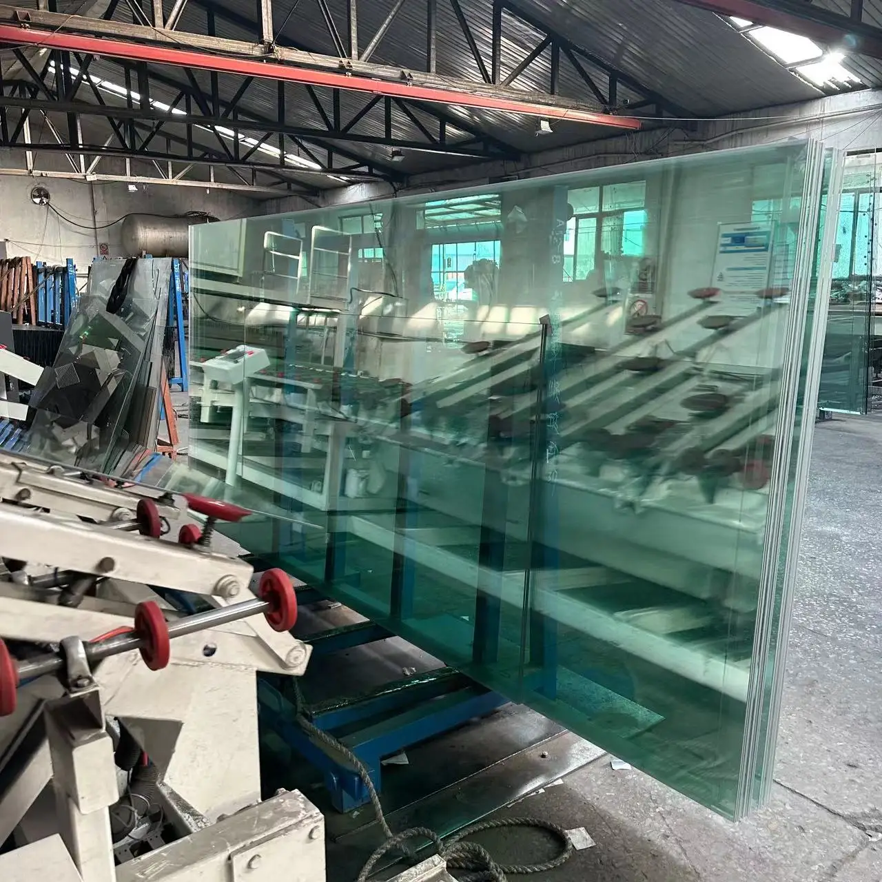 Building Tempered Glass Architectural Construction Glass 10mm  Building  Industrial Tempered Laminated Insulated Glass