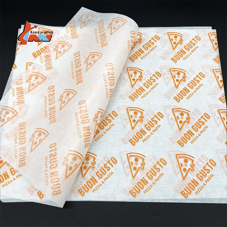 
Greaseproof Burger Food Wrapping Deli Wrap Paper 
