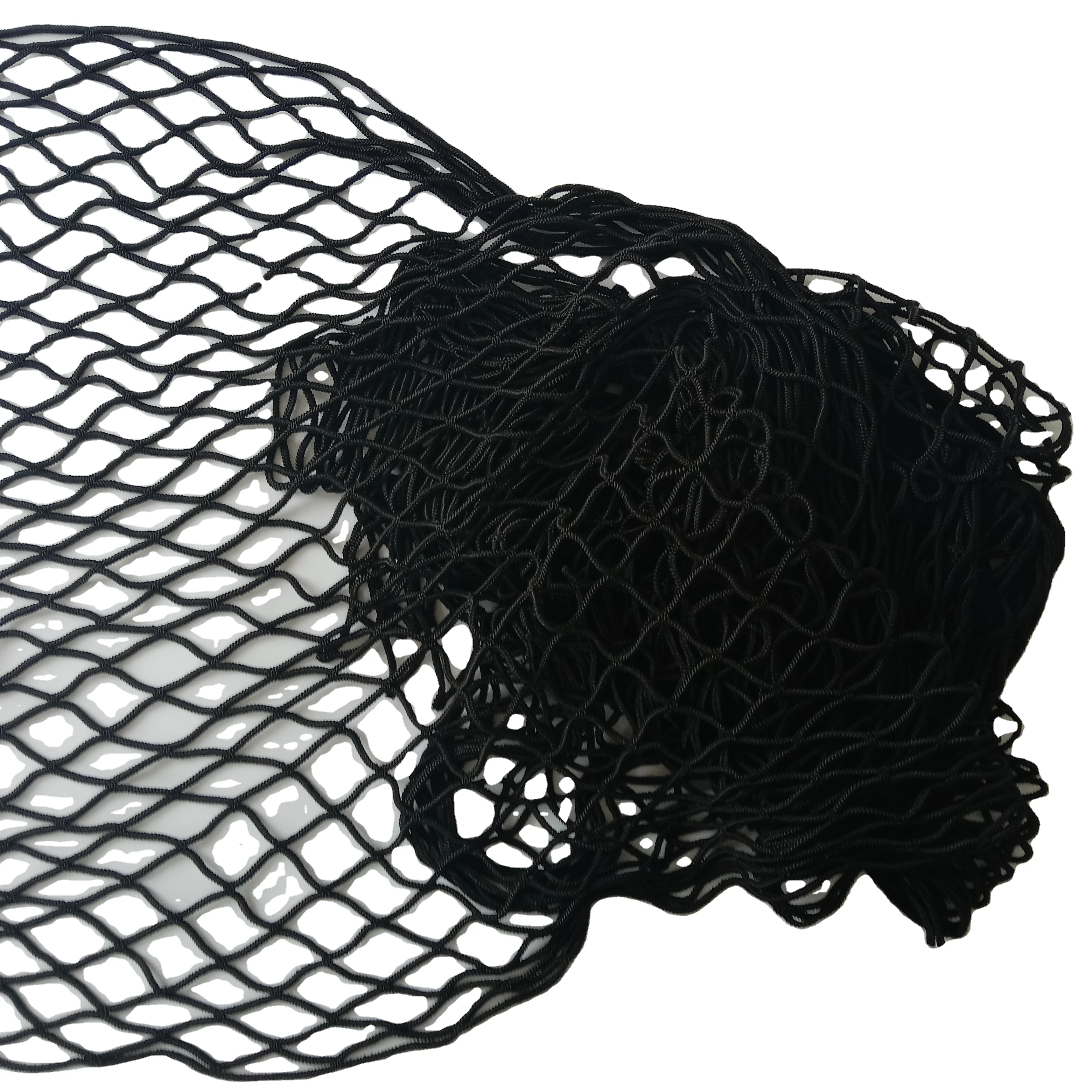 Chinese manufacturer pp and rubber thread elastic mesh netting cargo net for truck /trailer