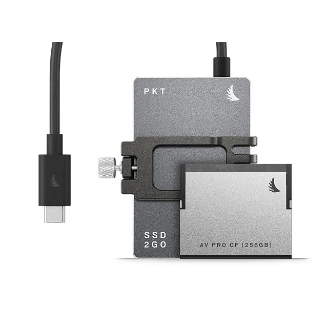 GERVOO AngelBird SSD hard drive holder mounting bracket for BMPCC-4k 6k and Z cam camera.