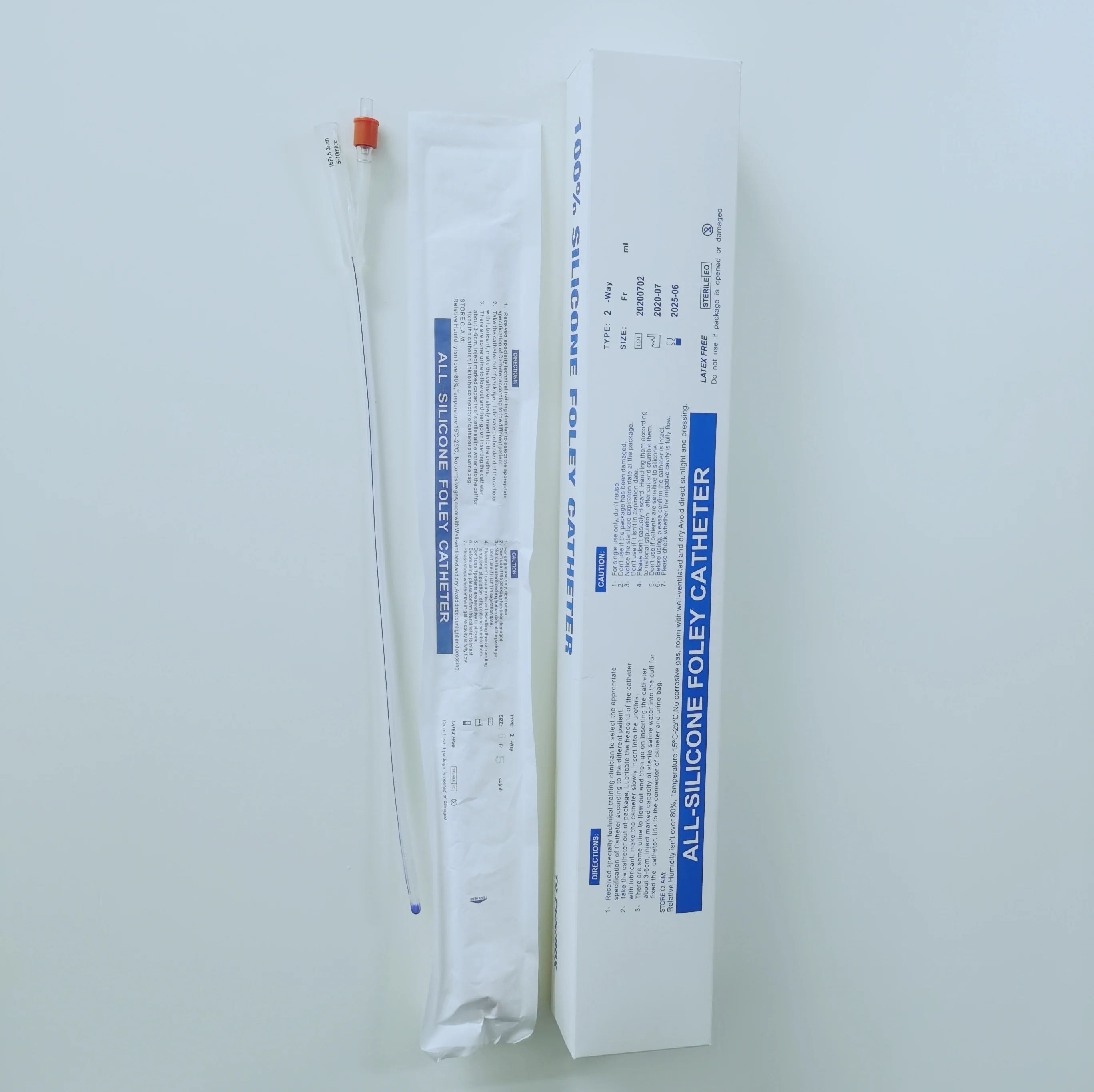 urethral and suprapubic use all-silicone Foley catheter enable visibility during urine drainage