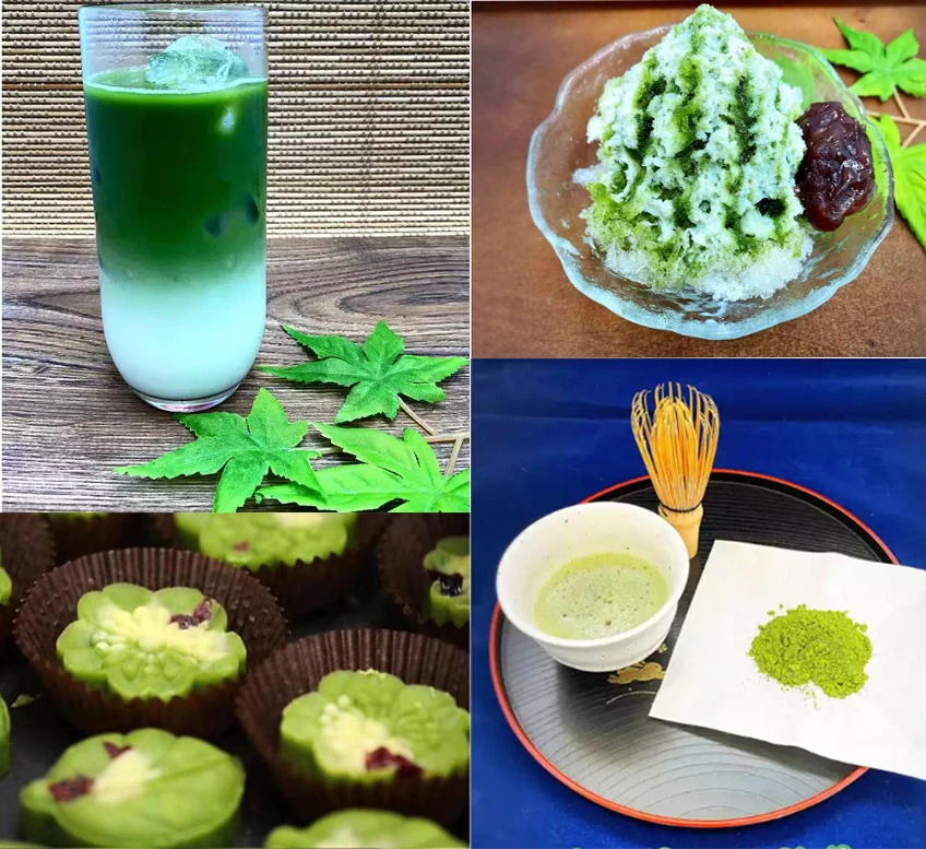 Chinese matcha powder green tea extract high quality in multi specification for sale