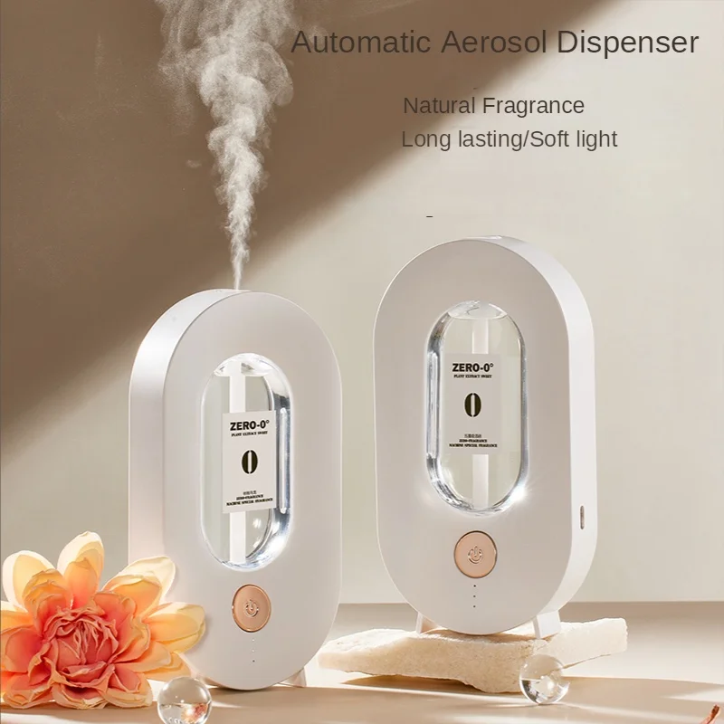 Wall Mounted Rechargeable Wireless Essential Oil Diffuser toilet fragrance perfume Automatic Air Freshener Spray Aroma Diffuser