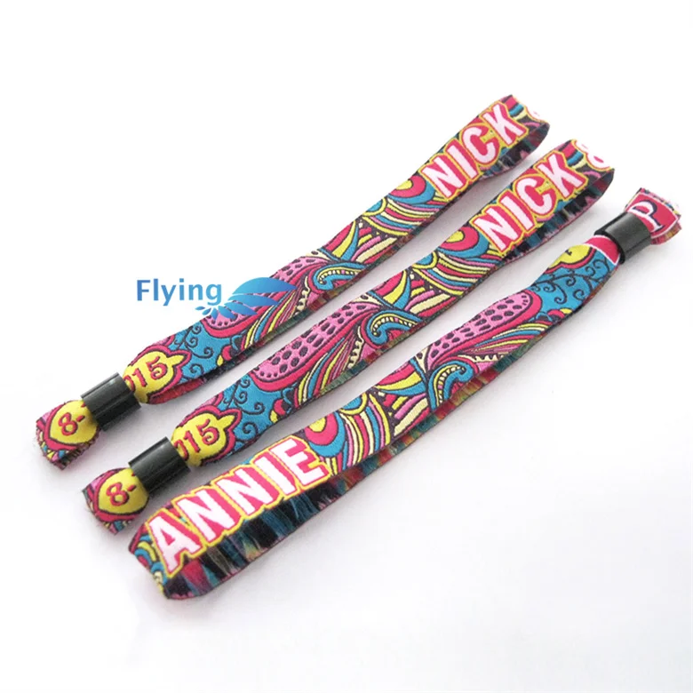 2023 Best Selling Pulsera Party Club Concert Events Festival Fabric bracelets