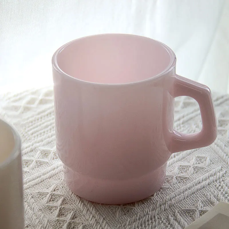 Samyo Luxury Cute Restaurant Decorative Thermos Mug Wholesale Customized Tea Cups Glass Reusable Ice Coffee Cup