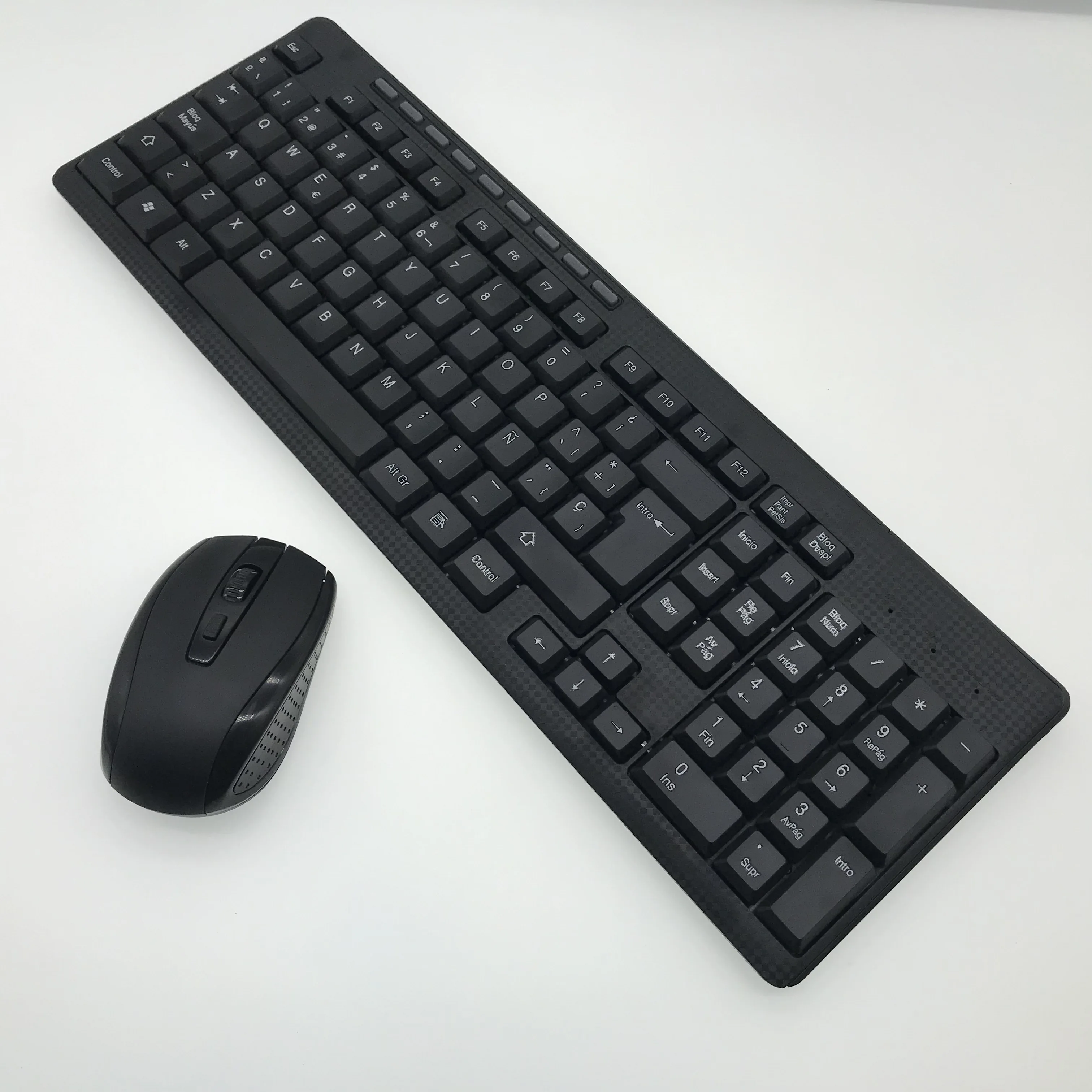 keyboard LED gamer RGB mechanical desktop gaming keyboard 2.4g thai arabic layout OEM wireless combo for keyboard and mouse