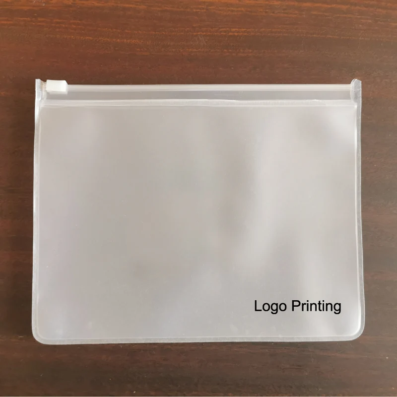 Customized Underwear Frosted Zip Lock Clothing Packaging Plastic Bags With Logo