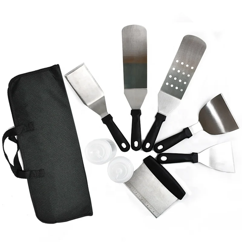 Modern high capacity outdoor barbecue tools Teppanyaki tools set of different collocations to choose