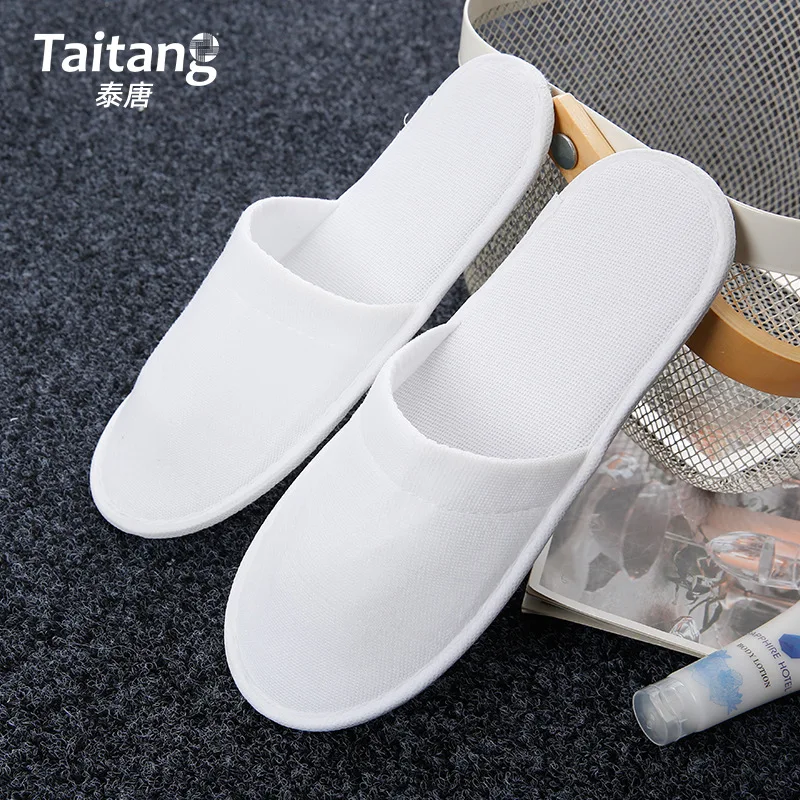 Одноразовые тапочки для отеля аксессуары роскошных гостиничных принадлежностей 11*28 см одноразовые гостиничного номера