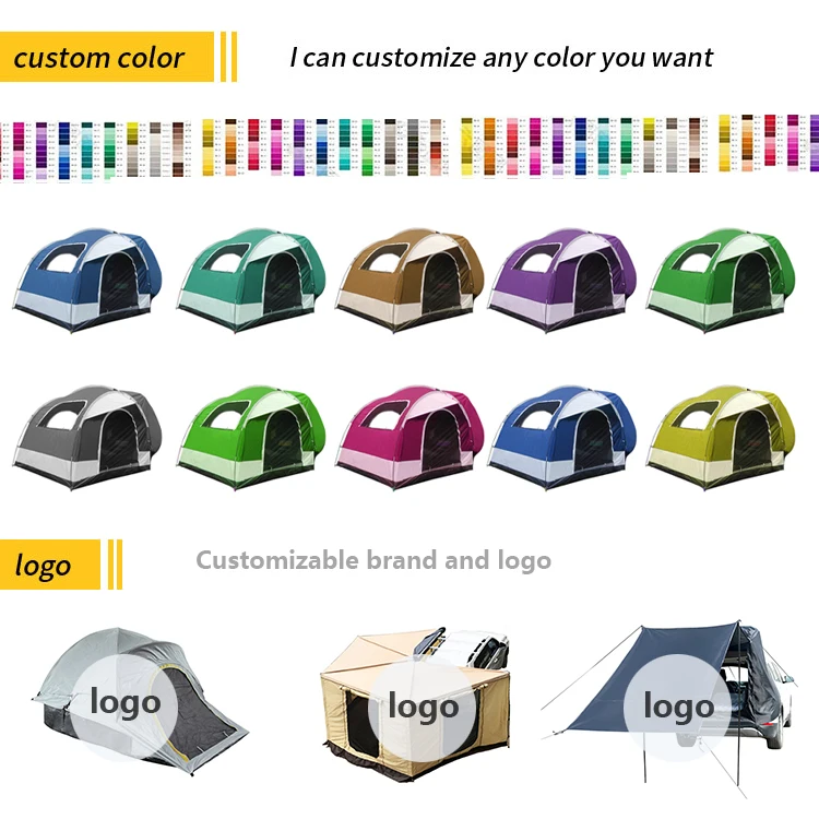 easy carry travel outdoor car roof top tent outdoor camping truck tent pickup outdoor camping camper trailer offroad folding cam