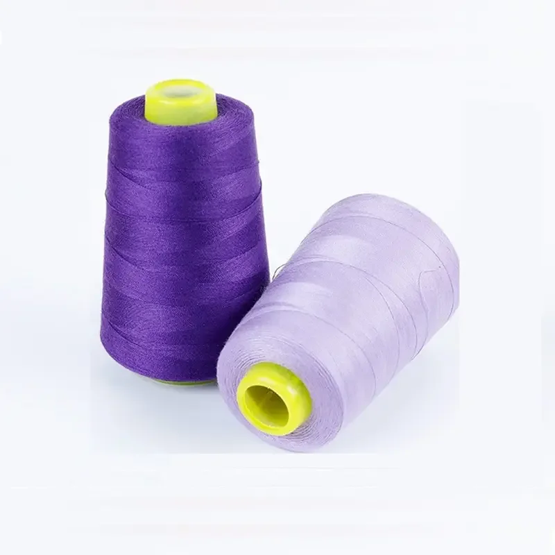 High Quality 40/2 3000y Manufacturer 40/2 100% spun  Polyester Sewing Thread Hilo De Coser40/2sewing thread