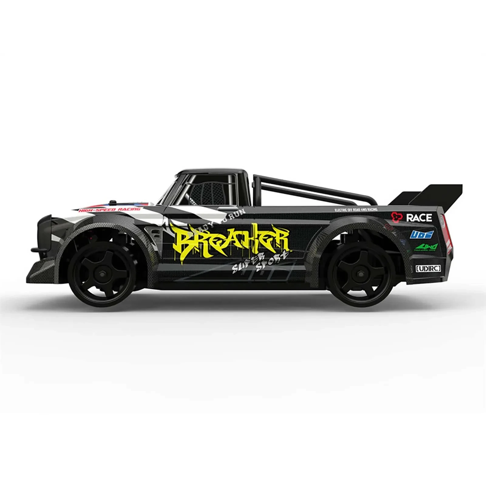 Remote Control High Speed Drift Truck Vehicle RC Muscle Sport Car 1:16 30km/h 380 Brushed Motor ESP SJY-UD1601 1/16 4WD 4CH