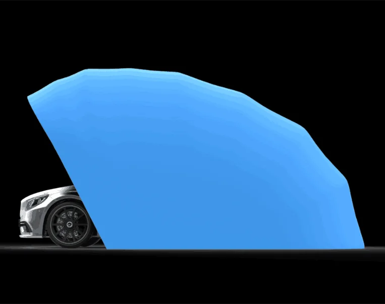 Universal Car Sun Shade Umbrella Cover Tent Cloth UV   Waterproof 4X2.1M Protector Windshield Parasol