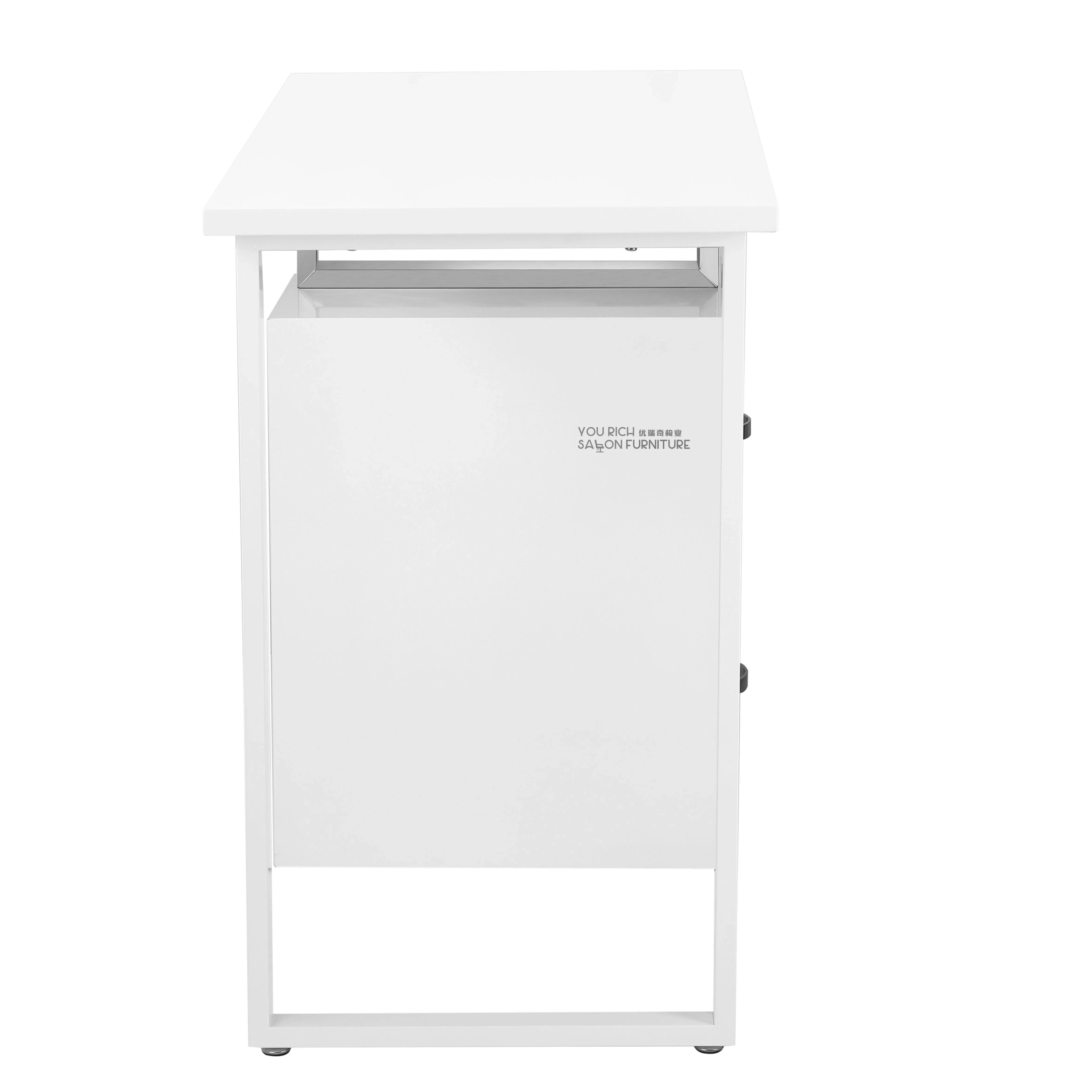 White Table with Drawer Beauty Salon Nail equipment Desk Custom