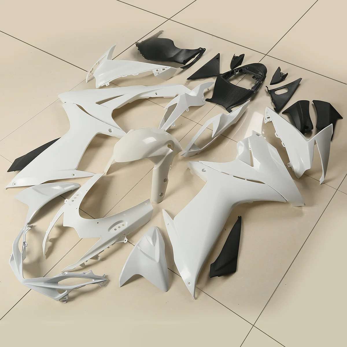 
TCMT XF-4100-W Unpainted ABS Fairing Bodywork Windscreen Set For Suzuki GSXR 600 750 2011-2019 