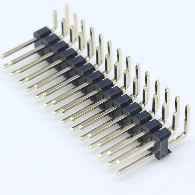 Pin Header Straight Smd Type 1.0 1.778mm 0.8mm 1.27mm 0.8 2.0mm 6 8 30 40 pin 254mm Double/Single Row Pin Header Connector 2.54