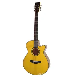 China factory wholesale cheapest hot-selling top-of-the-line 38 inch acoustic guitar