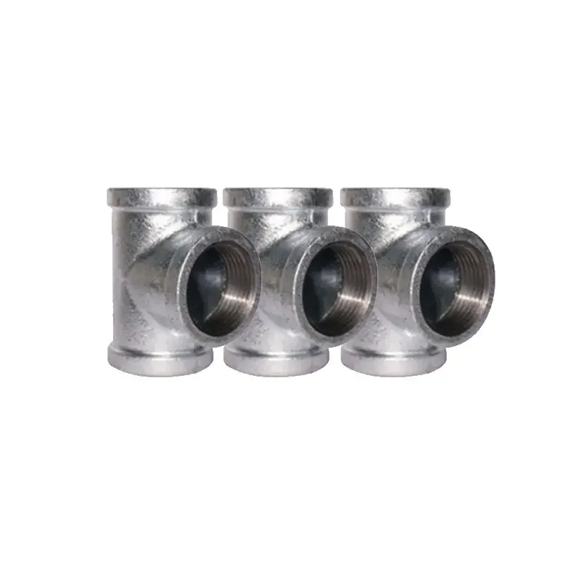 Good quality Black Seamless Straight/Reducing Tee Equal Tee Butt Welding Pipe Fitting carbon steel Tee