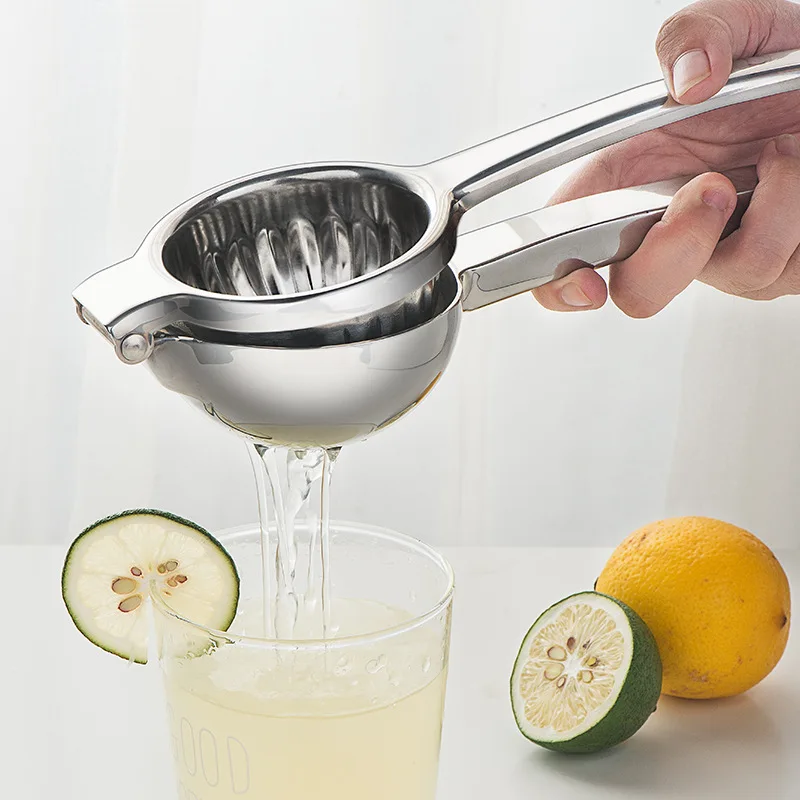 Manual Lemon Squeezer Stainless Steel Kitchen Tools Accessories Juicer Handheld Fruit Pressing Squeezer