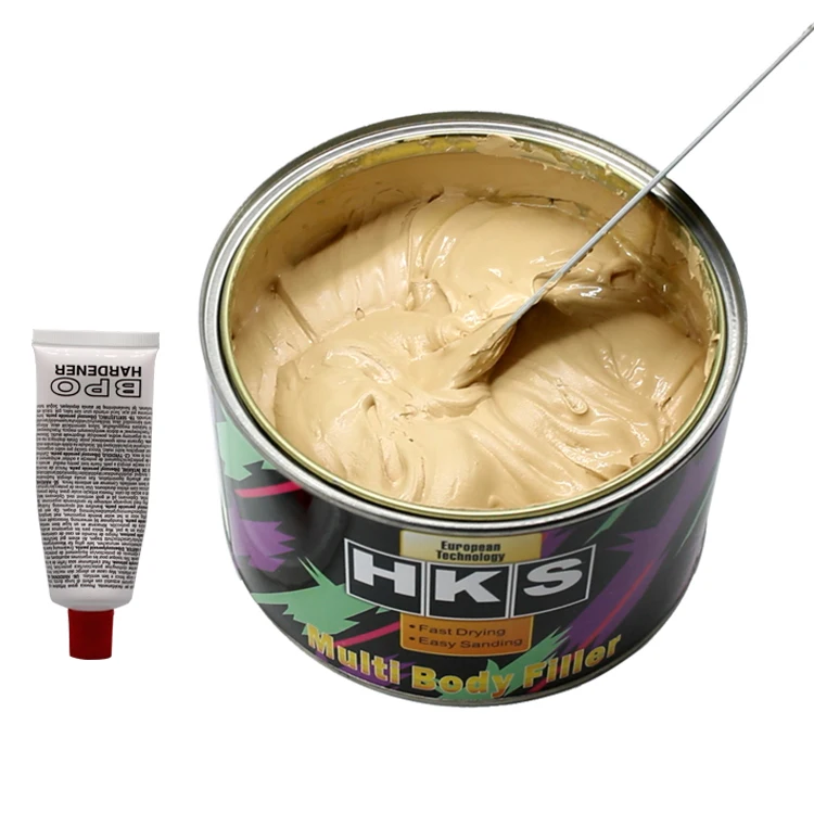 
Factory direct sale good hardness car paint automotive refinish BPO polyester putty 