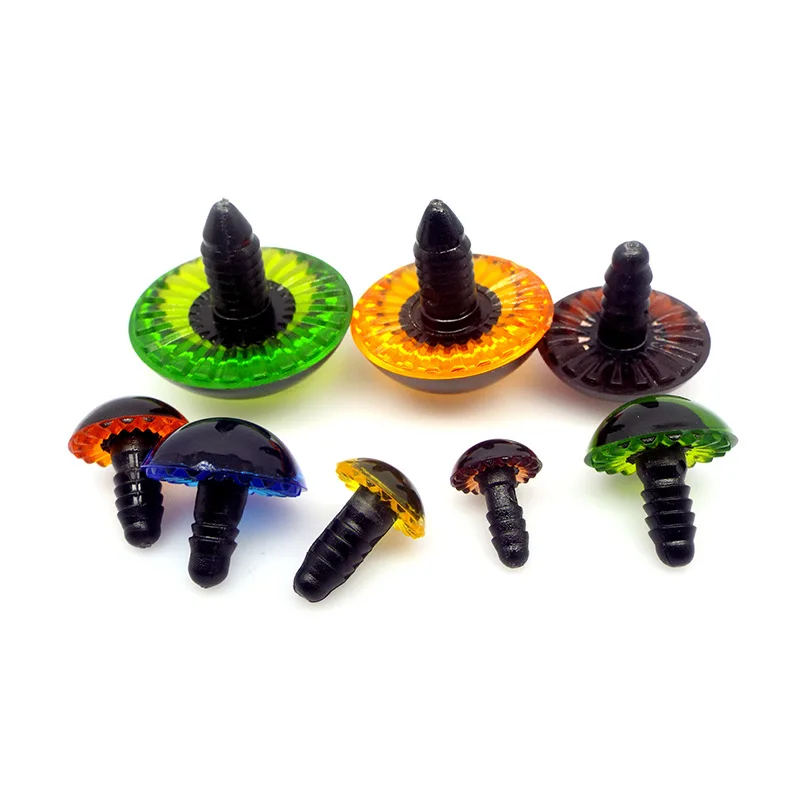 Handicraft DIY Safety Plastic Crystal Eyes Crochet Stuffed Animal Toys Amigurumi Glitter Eyes
