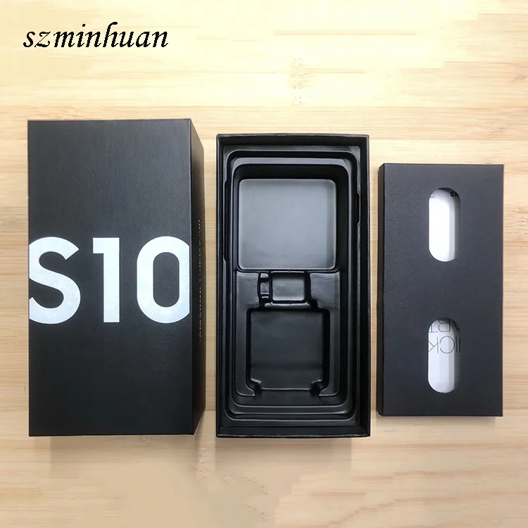 Custom Magnetic Mobile Phone Packaging Box with Cardboard Insert for Accessory Packaging for Ipone and Samsung