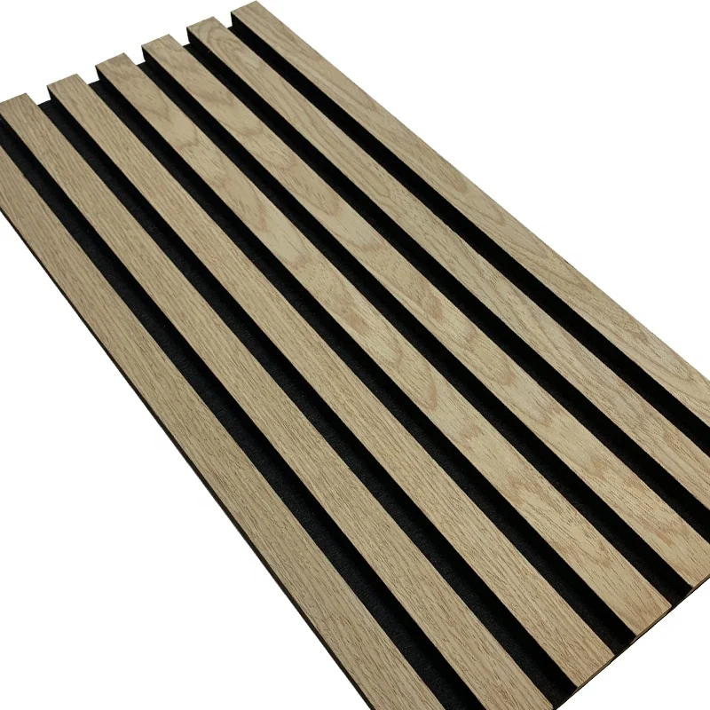 Manufacturers Direct Selling Soundproof Wooden Slat Acoustic Panels Akupanel For Soundproofing And Decorating