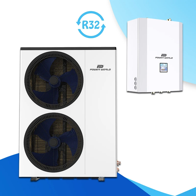 High quantity purchase scroll compressor hvac systems with split heat pump 16 kw boiler