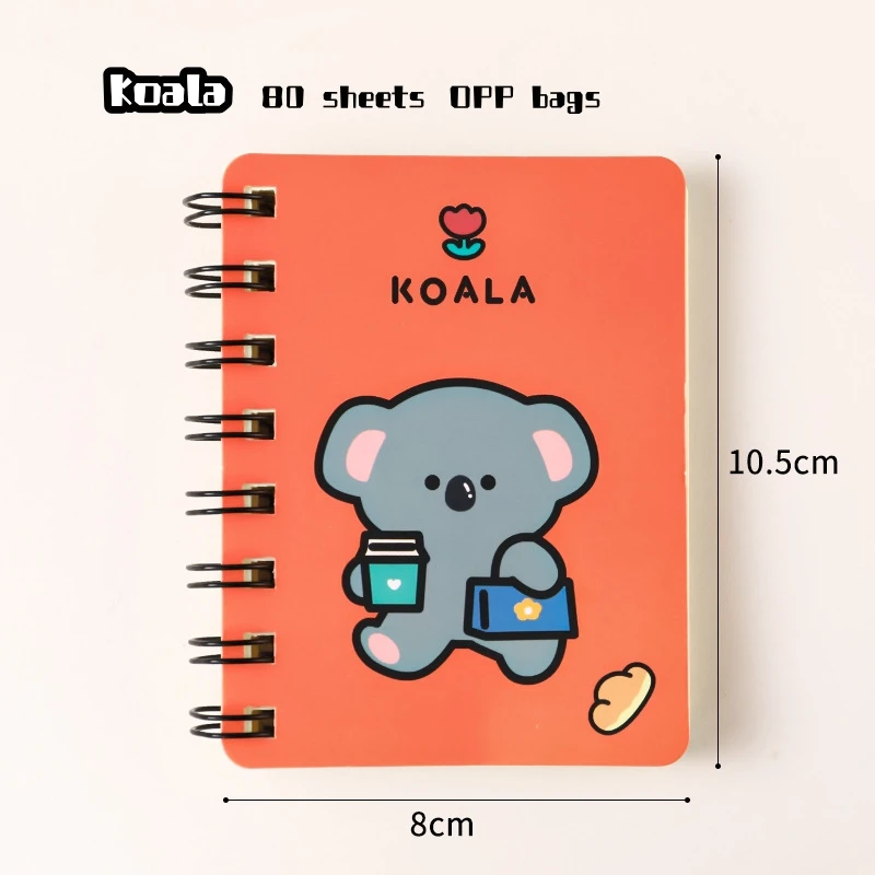kawaii stationery wholesale pocket notepads customizable portable mini spiral notebook