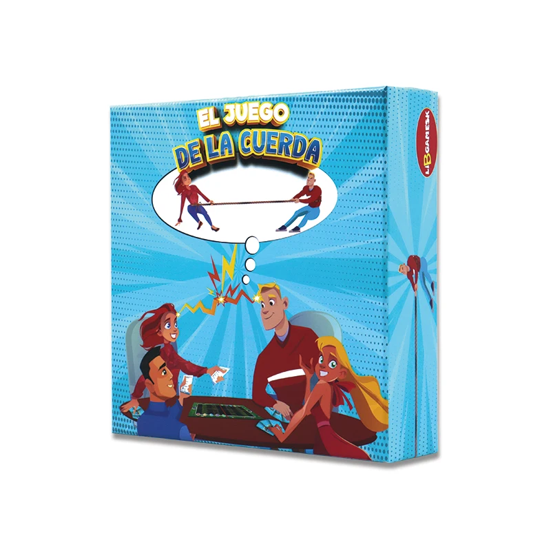 High quality design paper card board game customized personal party family table card board game with colorful box