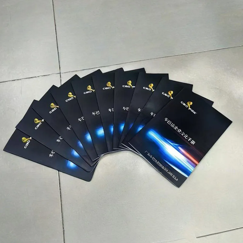 HG25 Custom User Guides Booklets Products Catalog Pamphlet Instruction Book Printing folded Flyer Leaflet Manual Printing