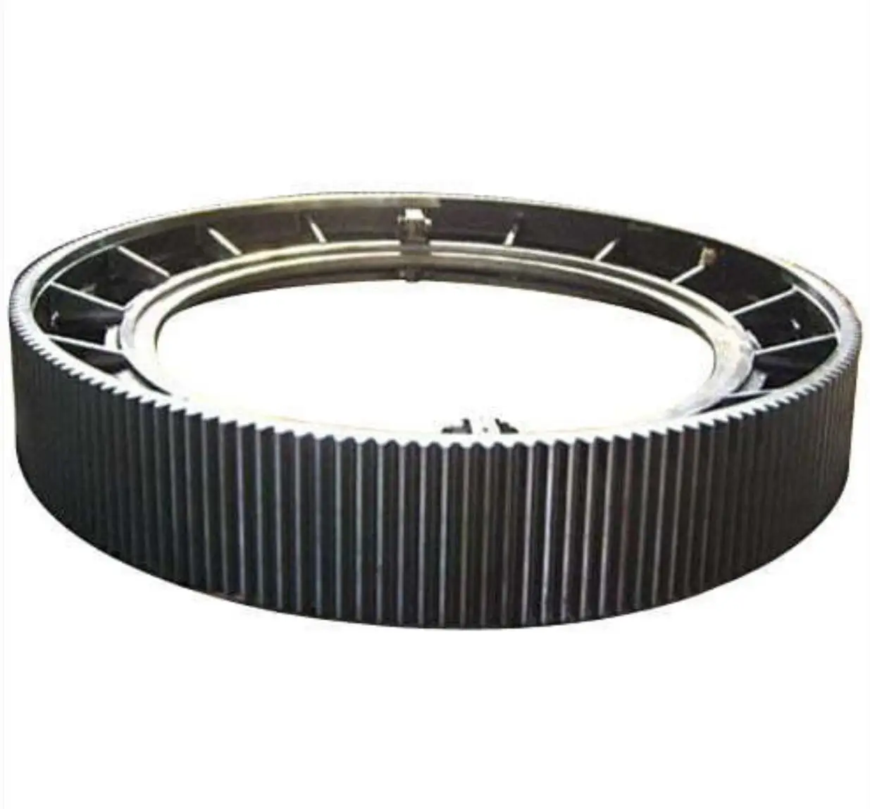 
Factory seamless gear ring rotating rotary kiln wheel 