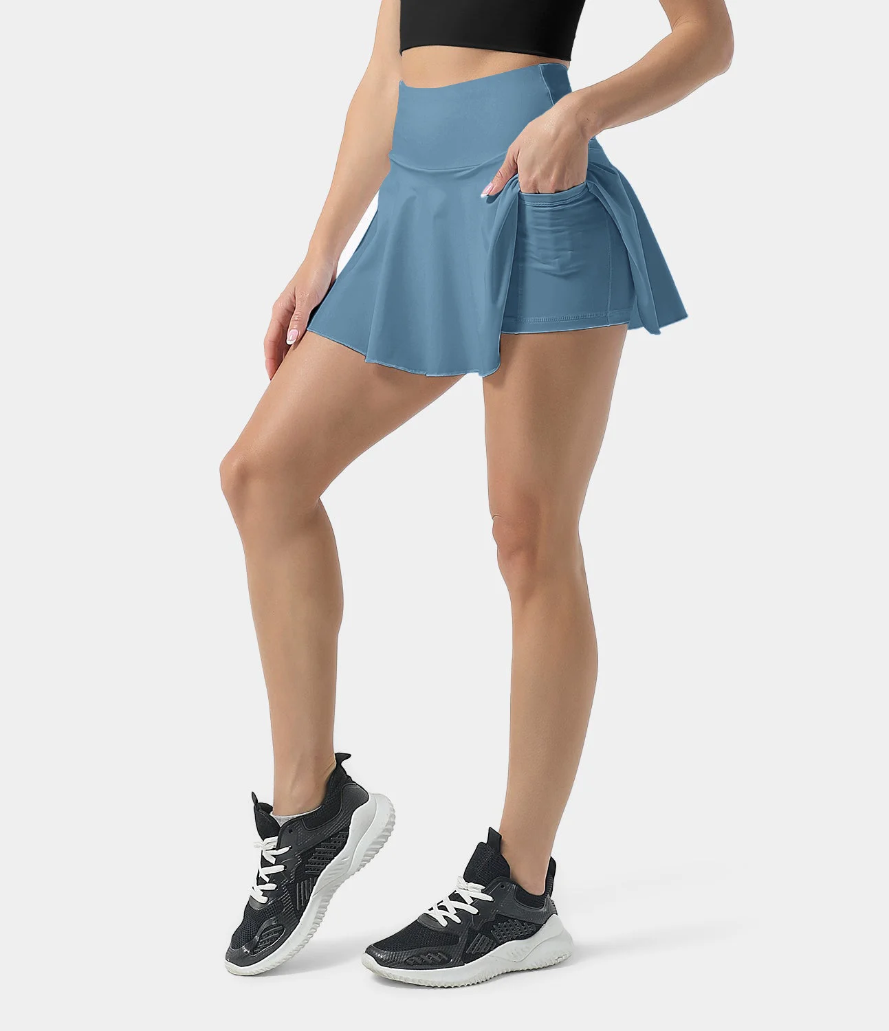 Lycra Antibacterial Odor-Resistant High-Waisted Yoga Pants Elastic Tight-Fitting Sports Fitness Clothing XL Hip-Lifting Solid