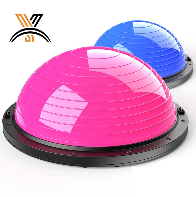  Home non-slip balance trainer particle ball 1/2 sphere yoga