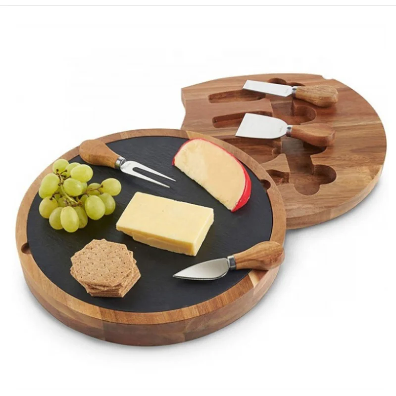 Acacia Wood Wooden Cheese Board