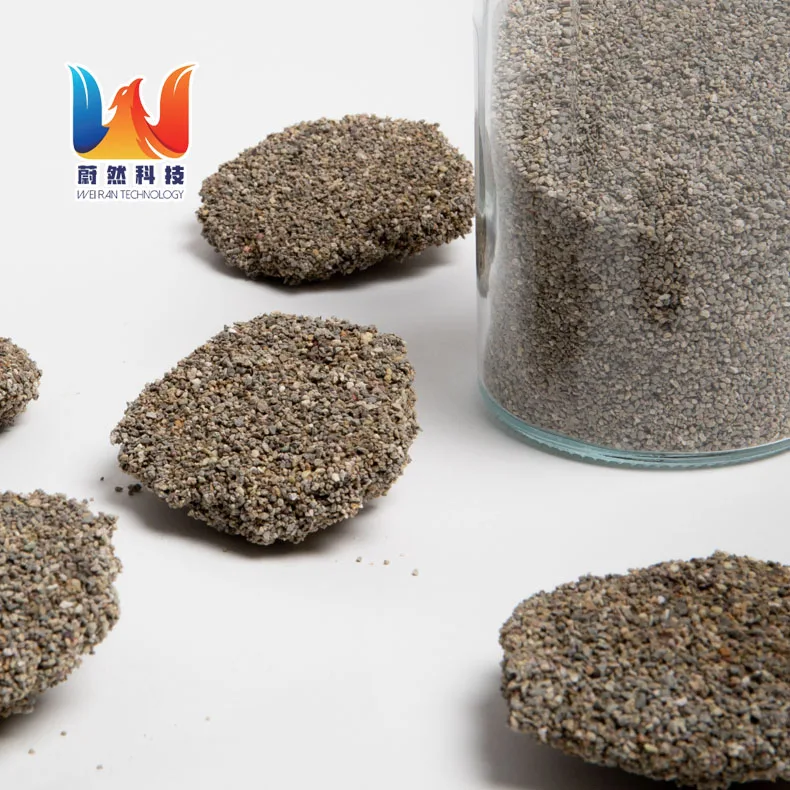 crushed sodium zeolite bentonite cat litter pet toilet clay dog scent mixed in high quality brown india
