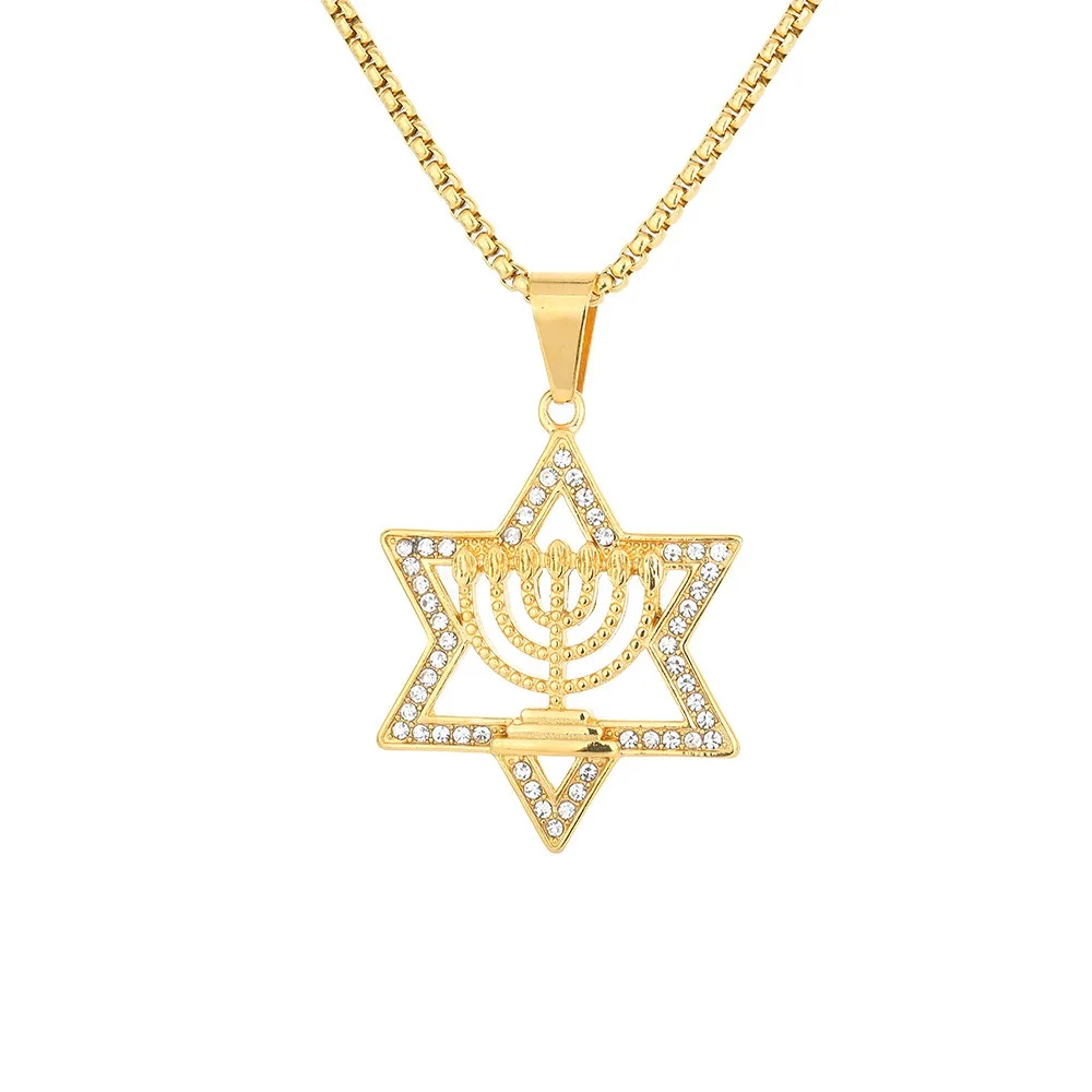 Custom Name Plate Pendant Necklace for Women Personalized Stainless Steel Jewelry with Link Chain Gold and Trendy Style