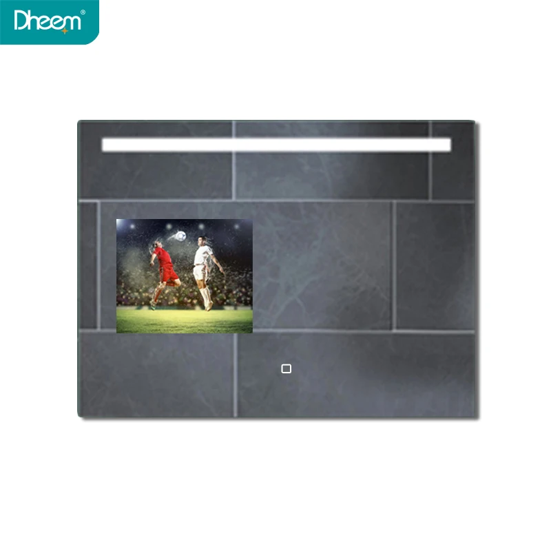 
Hot Hotel Smart LED Mirror with TV for Advertisement 
