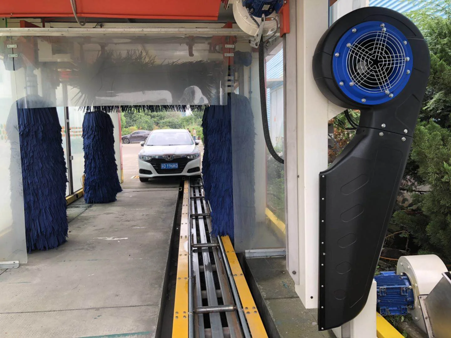 220V 10hp car wash side blower for conveyor car wash Japan vehicle cleaning parts car care equipment, Automatic system